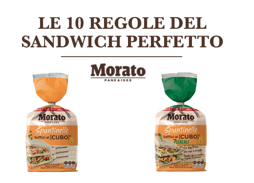 10 regole del sandwich gourmet, Morato Pane iniziativa con Frigo Magazine nelle scuole di cucina amatoriale