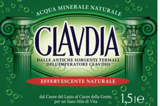 acqua claudia cambia look, nuovo packaging