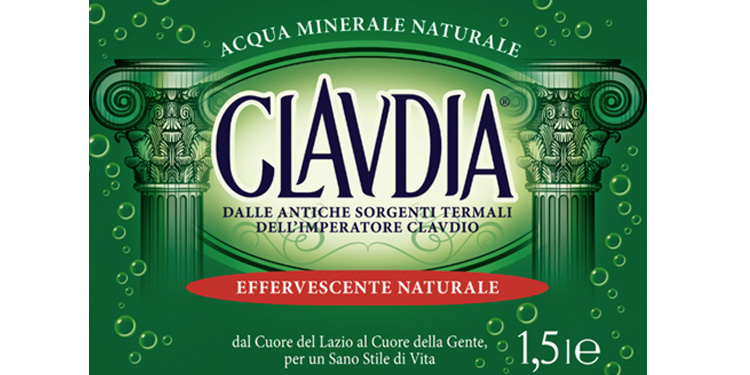 acqua claudia cambia look, nuovo packaging