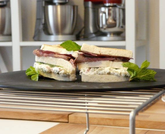 ricetta Morato Pane, ricetta della scuola di cucina Cucina & Friends di Milano, per iniziativa A Lezione di Sandwich Gourmet, ricetta di marca Frigo Magazine