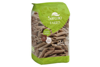 pasta biologica italiana Sarchio, con packaging biodegradabile al 100%, prodotto food Frigo Magazine
