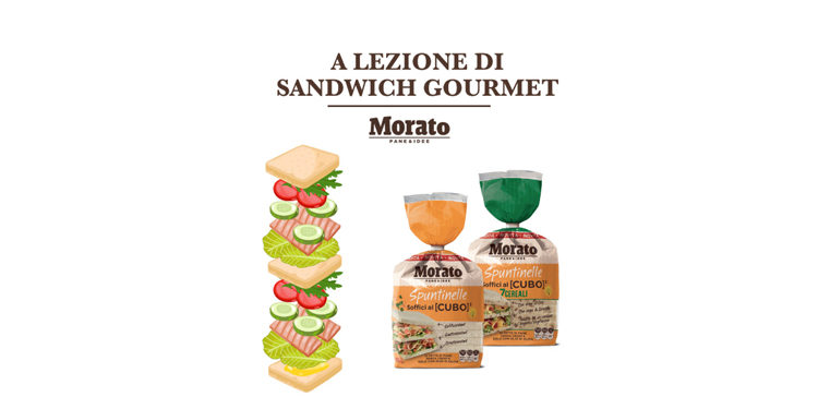 a lezione di sandwich gourmet, iniziativa Frigo Magazine e Morato Pane