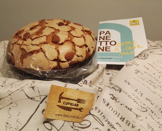 ricetta farina petra, il panettone di Rolando Morandin, ricetta della scuola di cucina Cooklab di Torino, ricetta dello chef Antonio Labriola, ricetta di marca Frigo Magazine