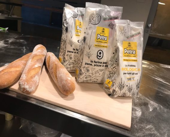 ricetta farina petra, la ciabatta, ricetta della scuola di cucina PassionQKing di Milano, iniziativa "A lezione di farina"