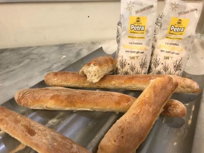 ricetta farina petra della scuola di arte culinaria cordon bleu di firenze, iniziativa "A lezione di farina", ricetta di marca, frigo magazine