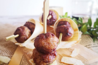ricetta Olio Sagra, Polpette di tonno e pecorino al Cannonau