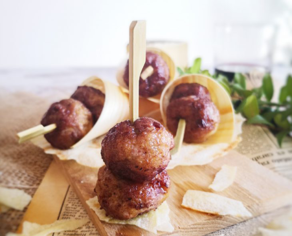 ricetta Olio Sagra, Polpette di tonno e pecorino al Cannonau