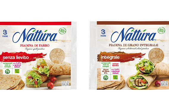 nuove piadine BIO Nattura