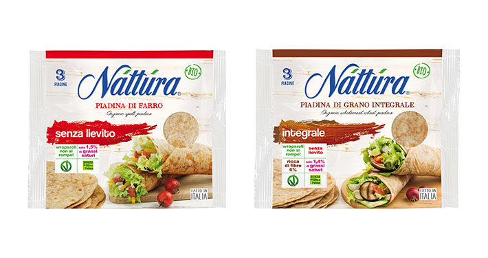 nuove piadine BIO Nattura