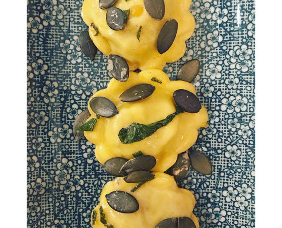 ricetta farina Petra: tortelli di zucca, Ricetta dal Corso di tecniche di base con Angela Maci, scuola di cucina Cookiamo di Treviso, #alezionedifarina