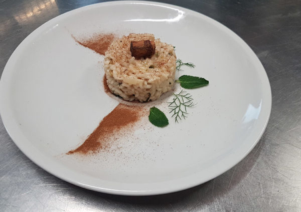 ricetta La Pila, risotto three-flavours, ricetta di Accademia Italiana Chef, iniziativa #alezionedirisoclassico