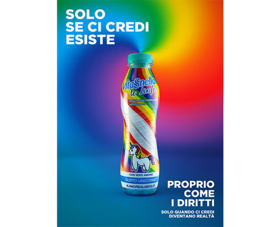 Linfa Unicorno, Vitasnella a Pride 2019, solo se ci credi esiste