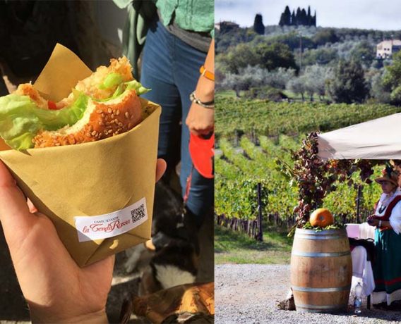 Settima edizione per il festival che coinvolge piatti e chef, anche stellati, da tutta Italia. “Dit’unto Festival del mangiar con le mani”: domenica 13 ottobre street food d’autore a Villa a Sesta, immersi nelle colline del Chianti.